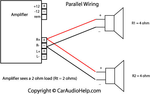 Car Audio Parallel Speaker Wiring Diagram